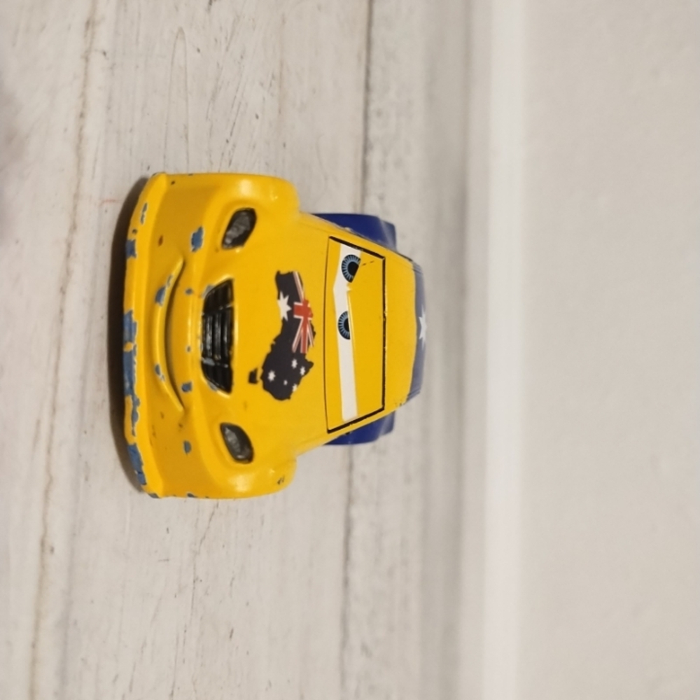 Mattel Disney Pixar Cars Diecast SUPER CHASE FROSTY Australia Incomplete Rare